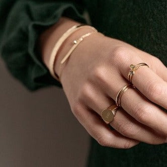Bijoux élégants et personnalisés de Nouvel Amour, créés avec soin depuis 2007.